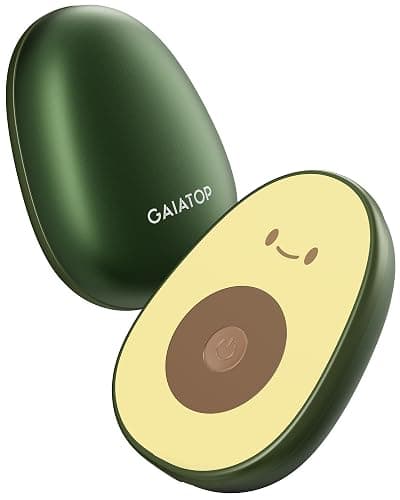 Hand Warmers Rechargeable 2 Pack, Magnetic 3 Settings Fast Heating Avocados Shape, Electric Portable Pocket Heater, Reusable Hot Hands Gifts for Women Men Outdoor Camping Hunting Golf - Image 1