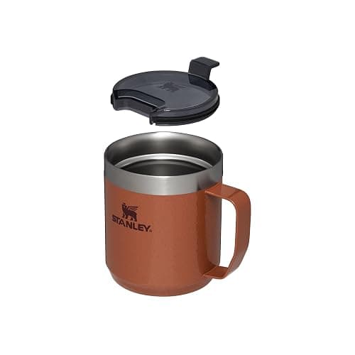 STANLEY Classic Legendary Camp Travel Mug 0.35L - Keeps 1.5 Hours Hot - 3 Hours Cold - Dishwasher Safe - Stainless Steel Coffee Cup - BPA-Free - Hammertone Clay thumbnail 8