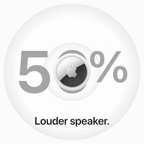 Apple AirTag (2nd generation): Tracker for Keychain, Wallet and More; Locator with Sound; Simple One-Tap Setup with iPhone or iPad; Key Finder with up to 1.5x Precision Finding Range thumbnail 4