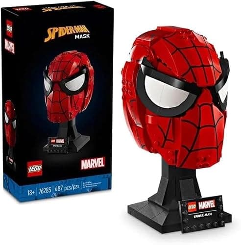 Lego Marvel 76285 - Spider-Mans Maske, rot - Image 1