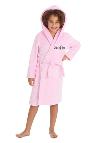Personalised bathrobe - pink thumbnail 5