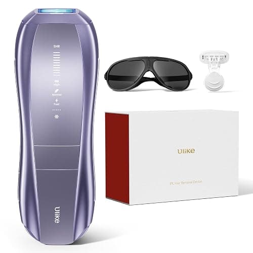 Ulike Laser Hair Removal Device Air 10 Ipl Gift for Women and Men, Ice Cool and Permanent Hair Reduction for Nearly Painless, Dual Lights, Skin Sensor & USHR Mode Hair Removal in 10mins from Home - Image 1