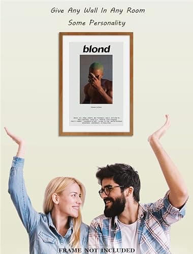 Frank Ocean Blond Wall Decor Poster 12x18 thumbnail 5