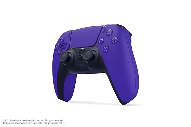 PlayStation Sony 5 DualSense Wireless Controller, 3006396 - Galactic Purple (Renewed) thumbnail 5