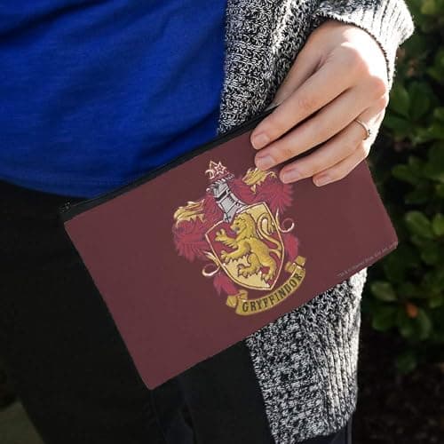 GRAPHICS & MORE Harry Potter Gryffindor Cosmetic Bag - Travel - Natural thumbnail 3