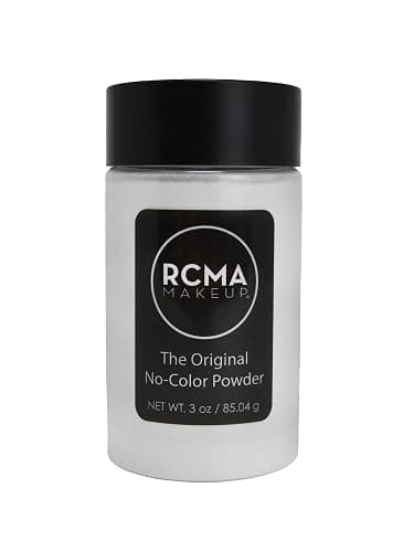 RCMA Makeup The Original No Color Powder, Loose Setting Powder, Professional Makeup, No Flash Back, Universal, All Skin Types, Flawless Finish, Reduces Shine, Vegan and Cruelty- Free, 3oz - Image 1
