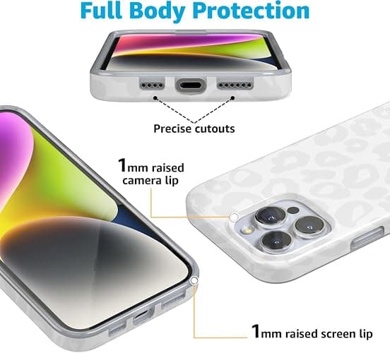 Casely iPhone 16 Pro Max Case | Into The Wild | White Snow Leopard | Classic Ultra Slim Case Design | Compatible with MagSafe thumbnail 5
