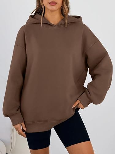 Trendy Queen Womens Oversized Hoodie Cute Comfort Sweatshirt | Soft Fleece Pullover In A Relaxed, Oversized Fit. Suitable For College Outfits, Trendy Streetwear, And Daily Home Wear thumbnail 2