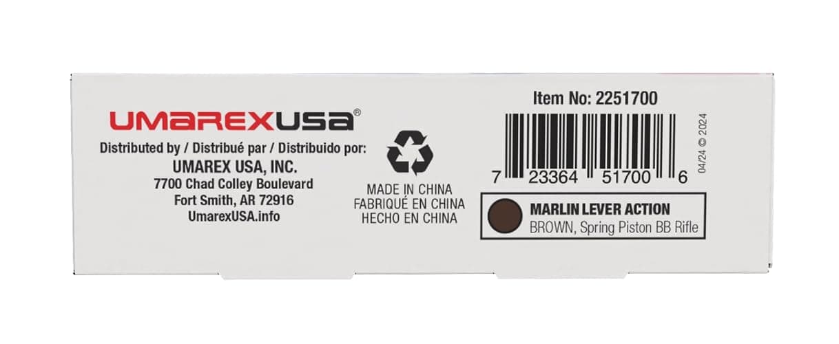 Umarex Marlin Lever Action Rifle .177 Caliber BB Gun Air Rifle thumbnail 15