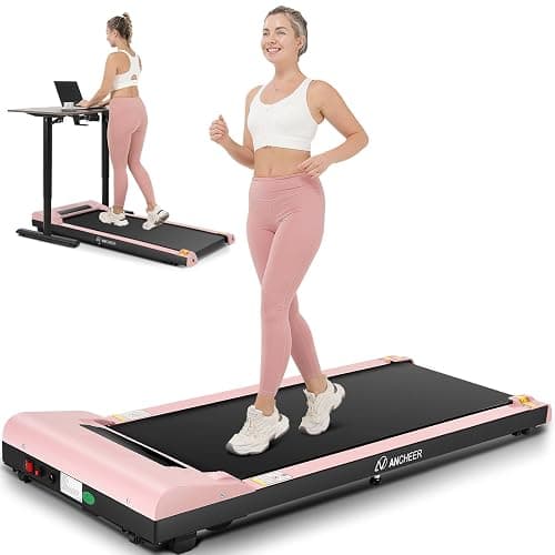 Under Desk Walking Pad for Home Office - 2.5 HP Portable Treadmill With 300 lb Capacity, Compact Jogging Running Machine, Remote Control and LED Display thumbnail 8