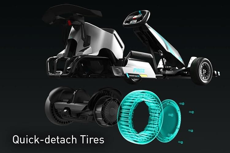Segway Ninebot Gokart Pro and Gokart Pro 2, Electric Go Kart with Enhanced Safety Features, High-Speed Racing and Immersive Gaming Combo, Ultimate Drift Experience for Ages 14+, Up to 15.5 Miles thumbnail 3
