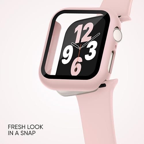 Adorique 3-in-1 Compatible for Apple Watch Band 40mm 41mm 42mm 44mm 45mm 46mm, Soft Silicone Sport Strap for iWatch Series SE 10 9 8 7 6 5 4 3 thumbnail 2