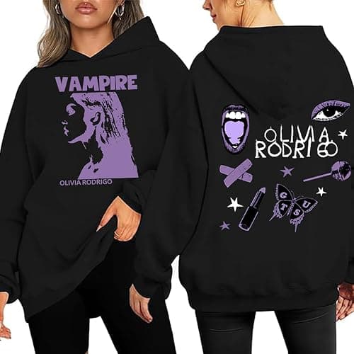 MUOUEAOU Hoodie Printed Women Hooded Sweatshirt for Unisex Autumn Winter Drawstring Fleece Lined Sweatshirt Kangaroo Pocket Large Size Thin Streetwear thumbnail 3