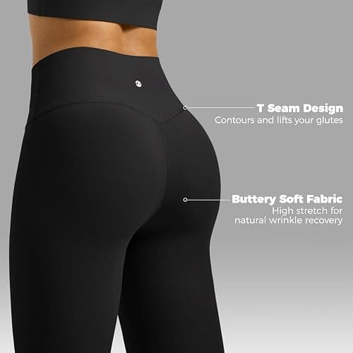 Willit Butterflux Yoga Pants Women High Waisted Workout Leggings for Women Tummy Control Athletic Running Gym Legging 25” 28” thumbnail 4
