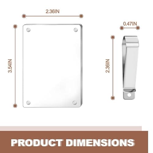 BST3CBABY​ ​2 Pack Car Visor Photo Clip and Visor Clip Photo Frame,Clear Nonslip Strong Stickiness for Photo Car Visor Clip,Auto Accessories &Couple/Pet Photos -Universal Fit Family Road Trip Memories thumbnail 2