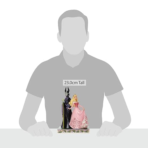 Enesco Disney Traditions by Jim Shore Sleeping Beauty Aurora and Maleficent Figurine, 9 Inch, Multicolor thumbnail 6