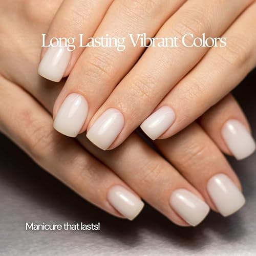 Karma Organic Natural Nail Polish-Non-Toxic Nail Art, Vegan and Cruelty-Free Nail Paint (French White) thumbnail 5