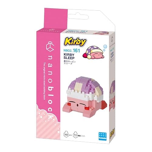 nanoblock - Kirby - Sleeping Kirby, Character Collection Series Building Kit thumbnail 5