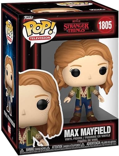 POP TV: Stranger Things - Max Mayfield #1805 (Season 5) Funko Vinyl Figure (Bundled with Compatible Box Protector Case), 3.75 inches thumbnail 2