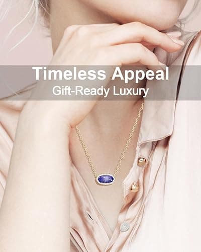AICase 18K Gold Plated Pendant Necklace for Women,Fashion Jewelry,Anniversary Birthday Gifts for Women/MoM/Sister/Friends/Her/Wife/Grandma/Coworker Mother's Day gifts for MoM thumbnail 7