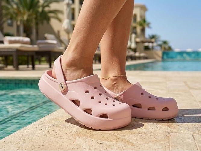 BRONAX Cushioned Arch Support Garden Clogs for Men and Women | Could-Like Sole, Supportive, Lightweight Comfort, Classic Style, Easy Slip on and off, Indoor and Outdoor Versatility thumbnail 2