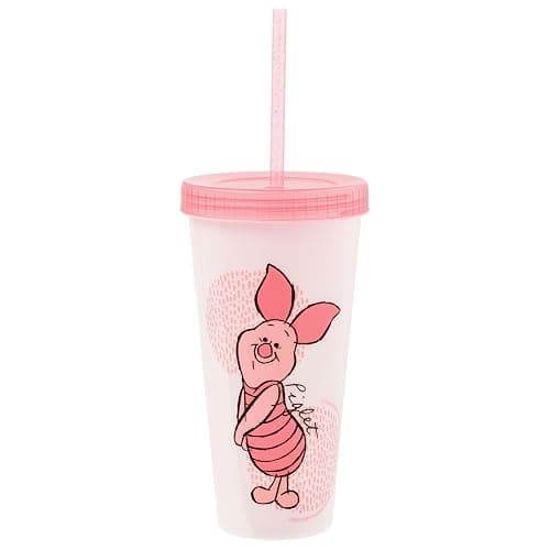 Silver Buffalo Disney Winnie the Pooh 4 Pack Color Changing Plastic Tumblers Featuring Eeyore, Winnie the Pooh, Tigger, and Piglet, 24 Ounces thumbnail 4