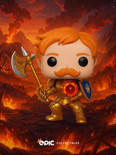 Epic Collectibles Pop Anime: The Seven Deadly Sins - Escanor Exclusive Vinyl Figure Included with Box Protector Compatible for Funko thumbnail 3