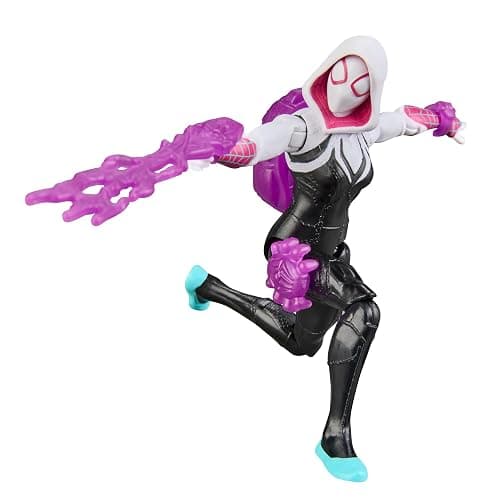 SPIDER-MAN Marvel ActionVerse Ghost-Spider Action Figure & Accessories, 4.5-Inch (11.4 CM) Super Hero Toys & Figures for Kids, Ages 4+ thumbnail 10