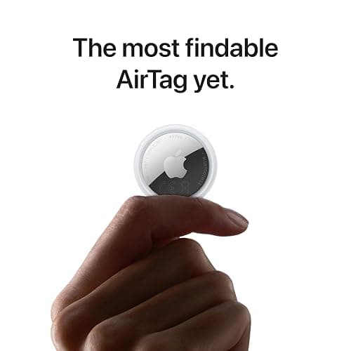Apple AirTag (2nd generation): Tracker for Keychain, Wallet and More; Locator with Sound; Simple One-Tap Setup with iPhone or iPad; Key Finder with up to 1.5x Precision Finding Range thumbnail 2