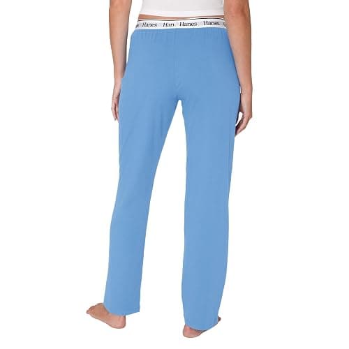Hanes Women's Originals Lounge Pants, Comfywear Sleep Pants for Women, Straight Leg Loungewear Pants thumbnail 3