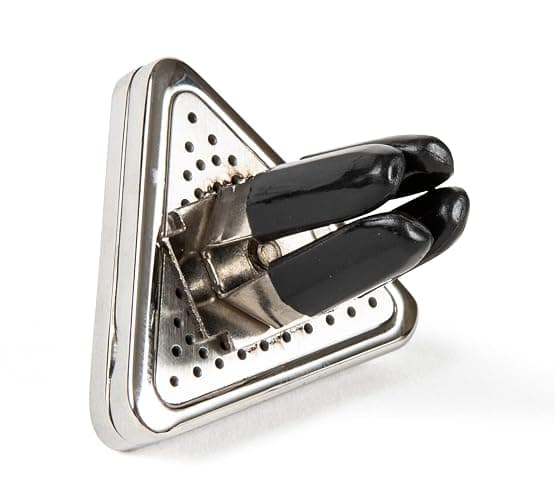 Wild Essentials Potter Hallows Car Vent Diffuser Kit – 316L Stainless Steel Locket, Rubber-Coated 4-Way Clip, 8 Color Pads (22mm), 25mm – Includes Alert & Inner Calm (2 x 10ml) thumbnail 3