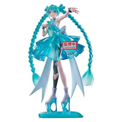 Banpresto - Vocaloid - Hatsune Miku - Clearluxe Emerald Gem Evolve Figure thumbnail 3