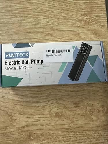 Pumteck MY01 Electric Ball Pump with Inflation & Deflation, Accurate Pressure Gauge and 4 Preset Modes, Automatic Ball Pump for Basketball, Soccer, Football and Volleyball (Max 15 PSI) thumbnail 9