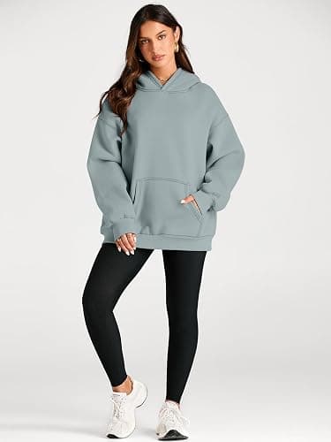 Trendy Queen Womens Oversized Hoodies Fleece Sweatshirts Fall Fashion Pullover Sweaters Winter Clothes thumbnail 5