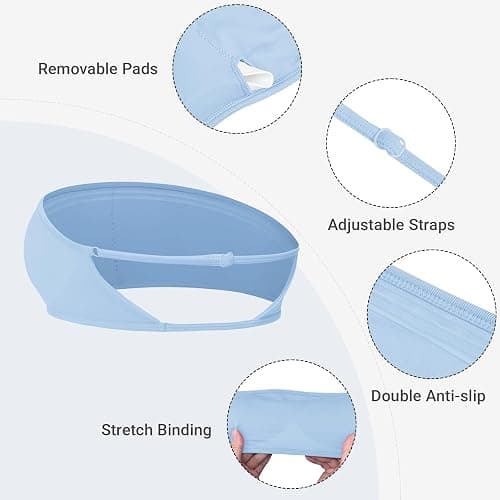 YEOREO Women Strapless Bandeau Sports Bra Padded Tube Top Workout Impact Backless Bralette Seamless Gym Yoga Everyday Bras thumbnail 3