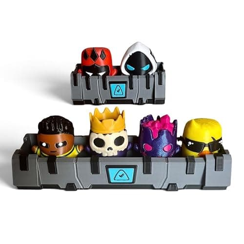 Video Game Inspired Sprite Figures, 2.5 Inch Kawaii Style Collectible Toy Set, Set of 2 Figures, Handmade Novelty Gag Gift (Sprite Extractor Crate Set) thumbnail 4