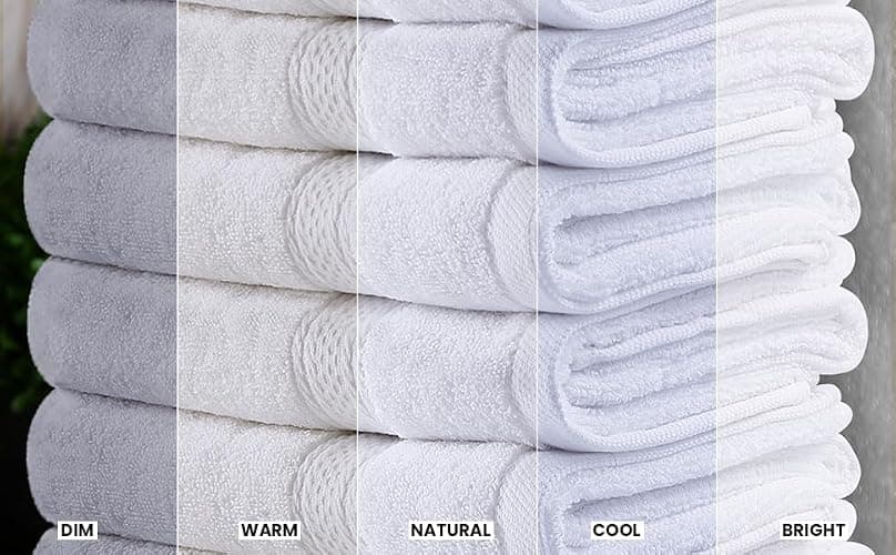 Utopia Towels 6 Pack Premium Hand Towels Set, 16 by 28 inches, 100% Ring Spun Cotton, Ultra Soft and Highly Absorbent 600GSM Towels for Bathroom, Gym, Shower, Hotel, and Spa, White thumbnail 6