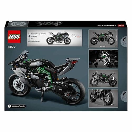 Lego TECHNIC Kawasaki Ninja H2R Motorcycle Set 42170 thumbnail 5