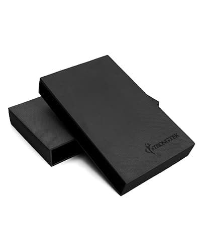 StrongTek 2-in-1 Foam Balance Pad and Kneeling Pad, Non-Slip | Supportive Cushioning, Core Stability Training, Yoga and Pilates, Physical Therapy and Rehab, Medium and Large Sizes - Image 1