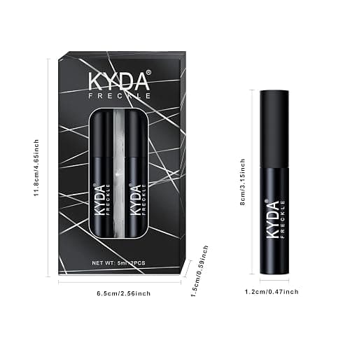 KYDA 2 Colors Liquid Freckle, Natural Freckle Makeup Pen, Longlasting Face Freckle Liquid Makeup, Soft Dot Sopt Pen Magic Freckle Color-Light Brown&Dark Brown thumbnail 7