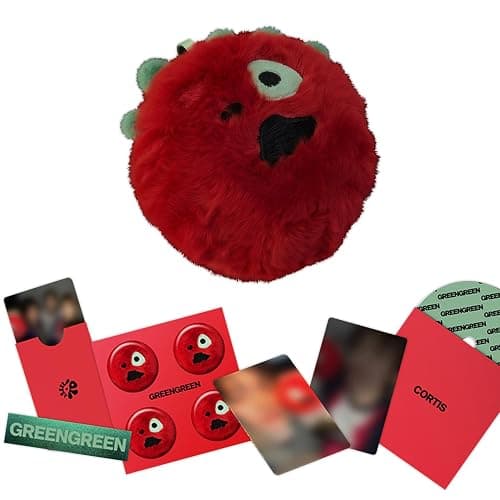 GREENGREEN CORTIS Ball REDRED Ver. 3 Extra Photocards - Image 1