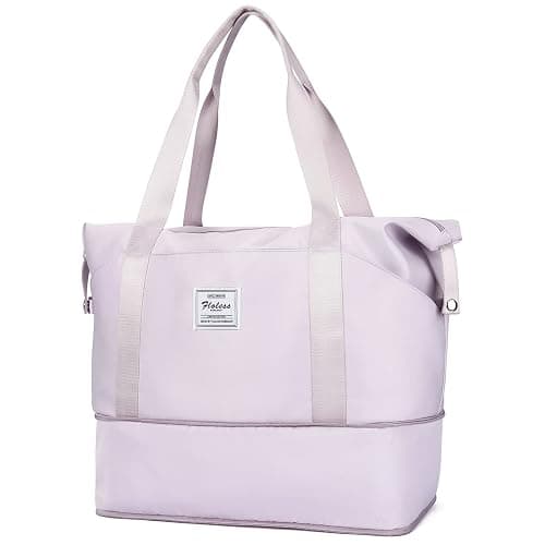 Travel Duffel Bag, Sports Tote Gym Bag, Shoulder Weekender Overnight Bag for Women - A2-purple-expandable - X-large thumbnail 8