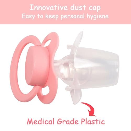 LittleForBig Bigshield Generation-II Big Sized Pacifier Pink thumbnail 6