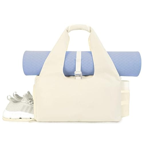 sportsnew Yoga Gym Bags for Women with Shoes Compartment & Wet Dry Storage Pockets & Adjustable Yoga Mat Holder, Patent Pending - Image 1
