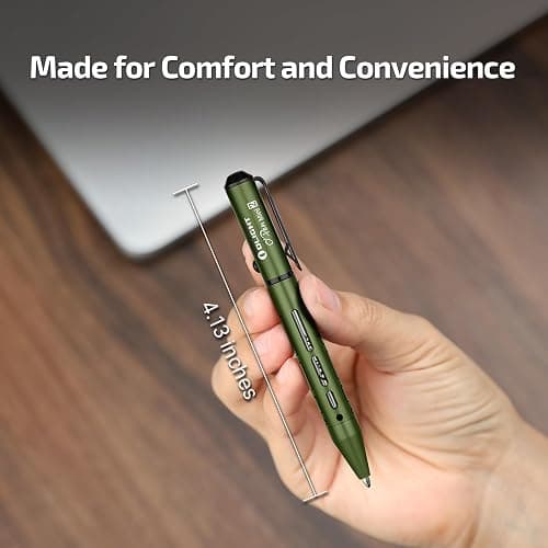 OLIGHT O'Pen Mini 2 Ballpoint Pen and Pencil in One, Replaceable EDC Refill and Pencil Tip, Smooth Writing, for Office, Working, Writing (OD Green) - OD Green - 1 Piece thumbnail 3