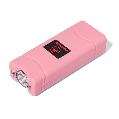 VIPERTEK VTS-881 Micro Stun Gun for Self Defense Rechargeable with LED Flashlight thumbnail 3