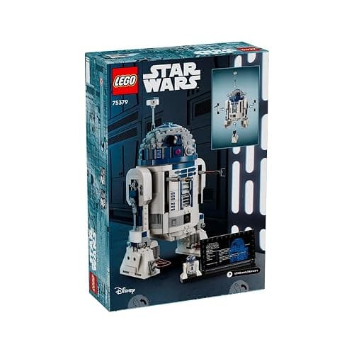LEGO Star Wars 75379 R2-D2 Building Toy - Play and Display Droid Figure with Rotating Head, Periscope & Tools - incl. a Darth Malak Minifigure - Gift for 10+ Year Old Boys & Adult Fans thumbnail 7