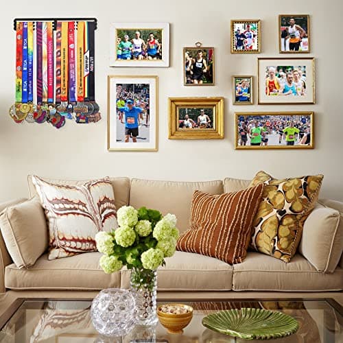Goutoports Medal Hanger Display - Showcase and Protect Your Medals in Style Metal Resistant to Damage Breakage Bending - Equipped with Mounting Accessories Easy to Install thumbnail 7