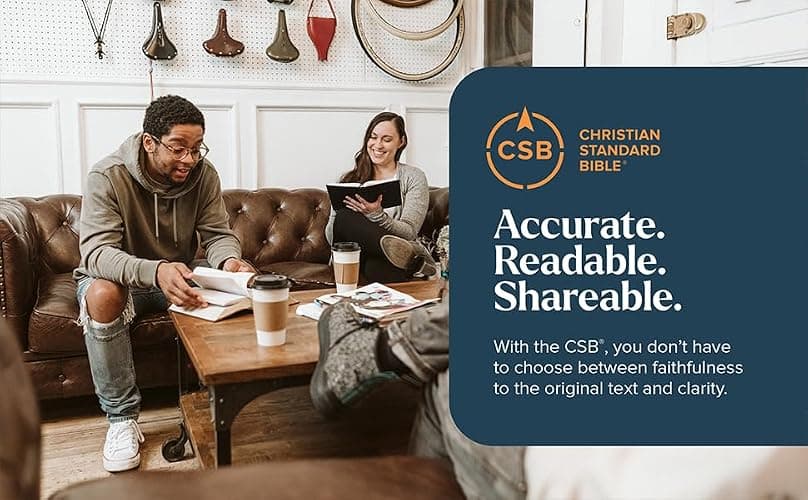 CSB Study Bible, Brown Genuine Leather, Indexed, Red Letter, Study Notes and Commentary, Illustrations, Articles, Word Studies, Outlines, Timelines, Easy-to-Read Bible Serif Type thumbnail 14