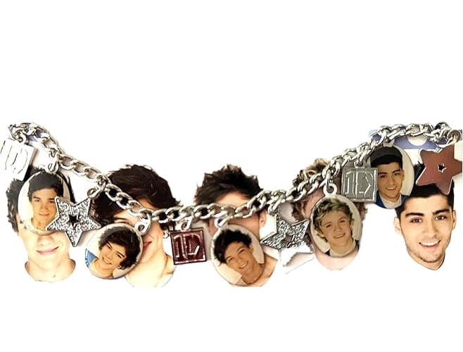 AMBROSIANA One Direction 1D 'Ex Tour' Alphabet Plastic Chain Bracelet - Image 1